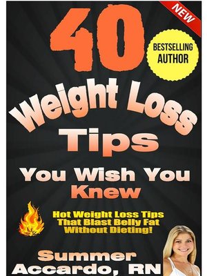 cover image of 40 Weight Loss Tips You Wish You Knew
